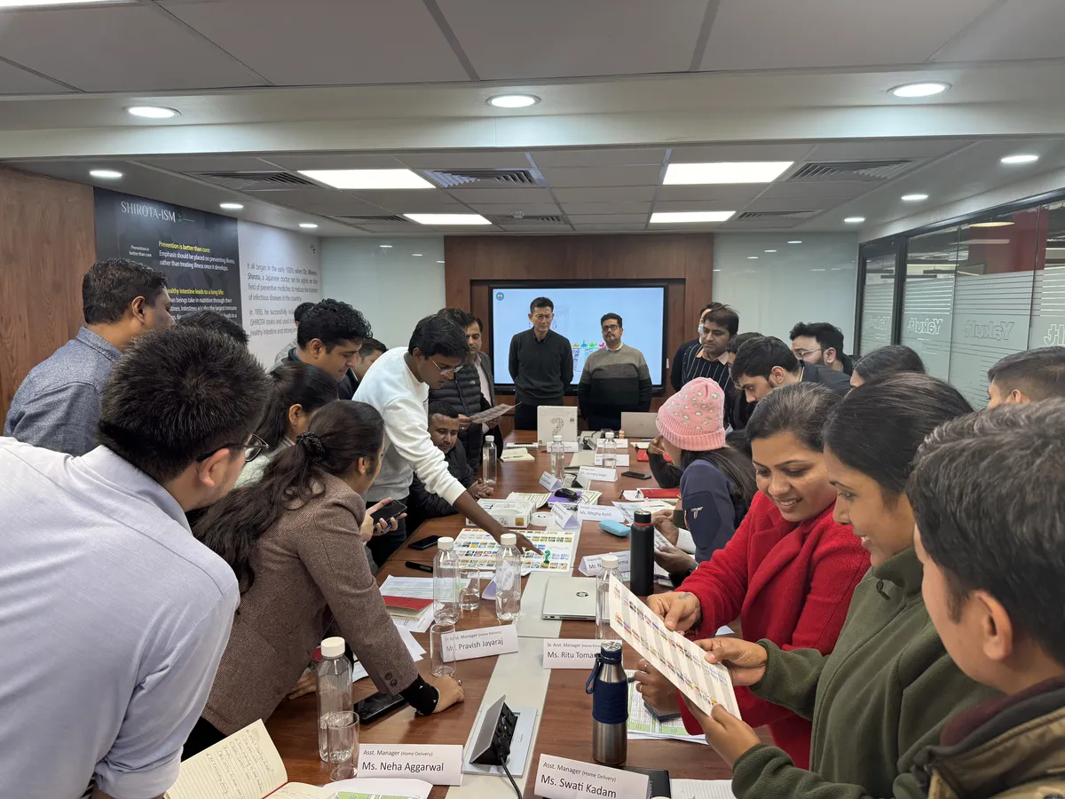 Active group participation in workshop